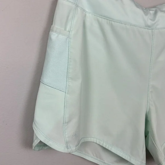 Athleta Girl Solid Record Breaker Short Oasis Blue Sz XXL/16 - Picture 6 of 16